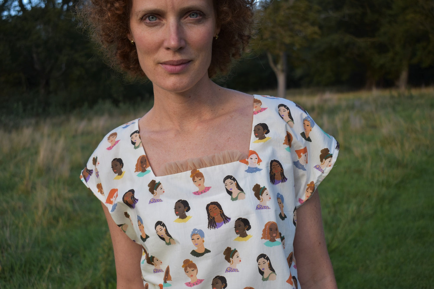 Guest Post: Mijke Makes the Cutest Square Neck Top Ever