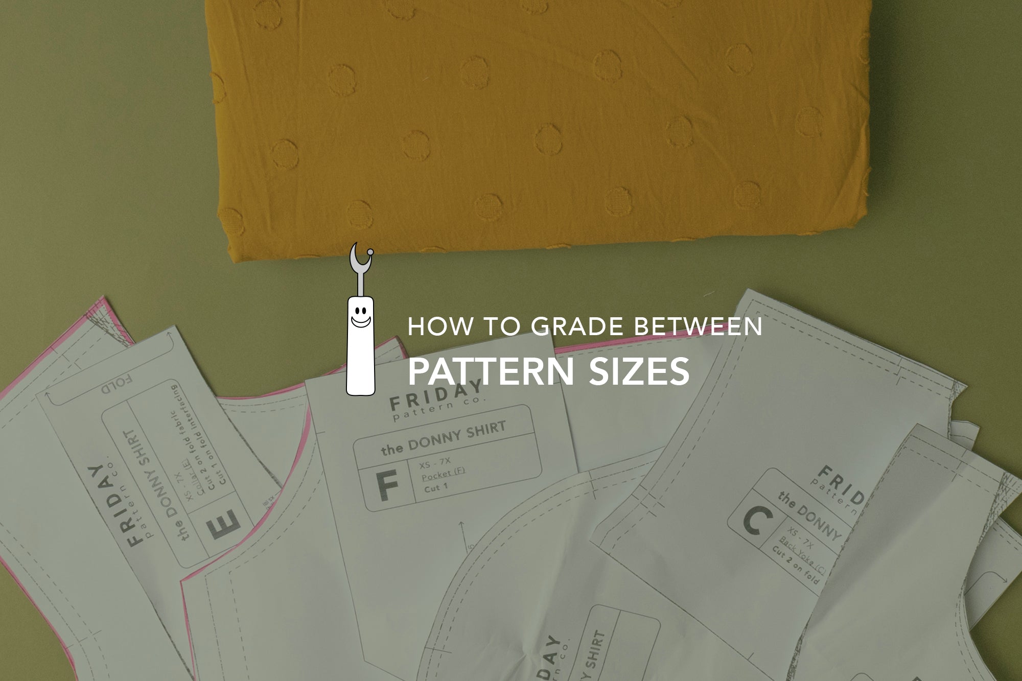 How to Grade a Pattern Up or Down a Size (or Two)