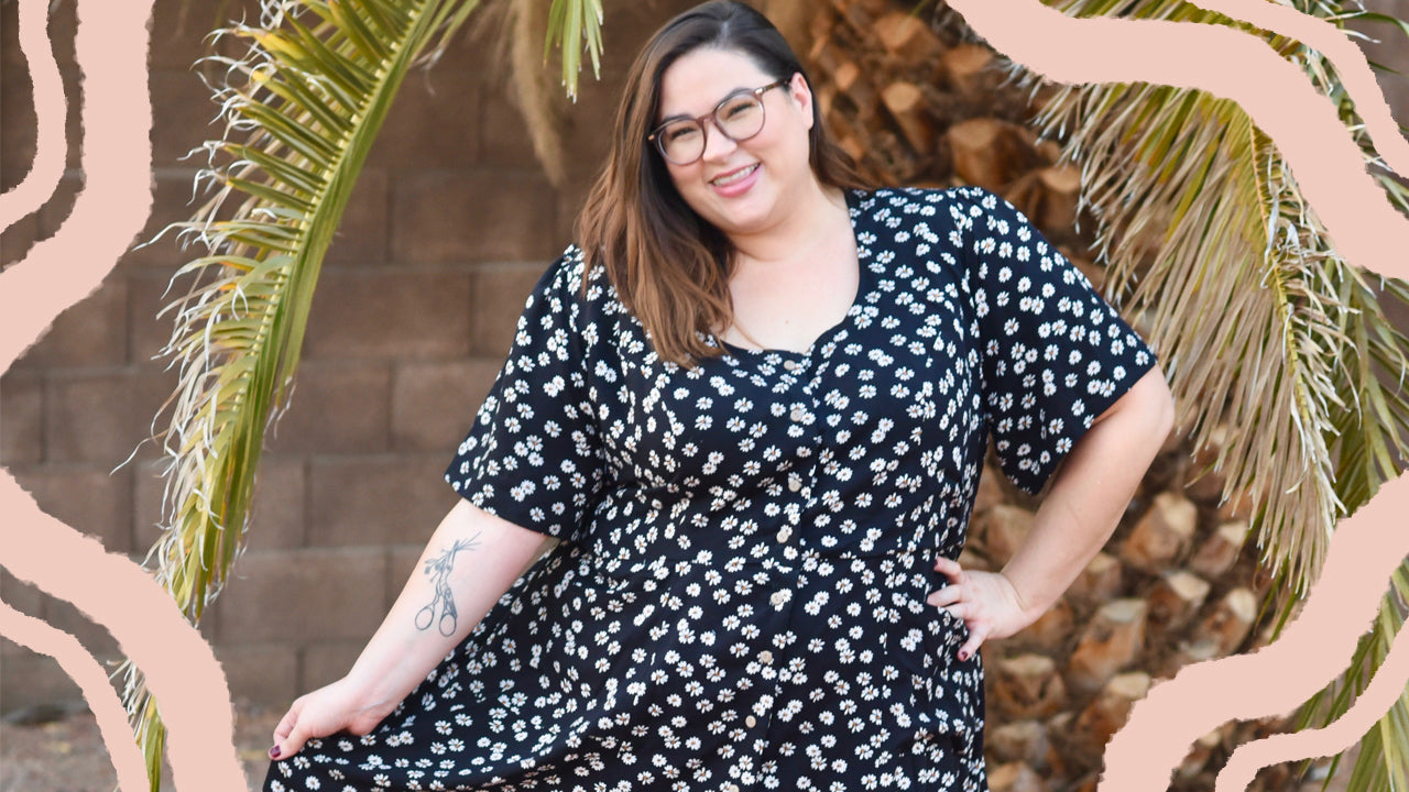 Guest Post: Leanne Makes a Shortened Hughes Dress