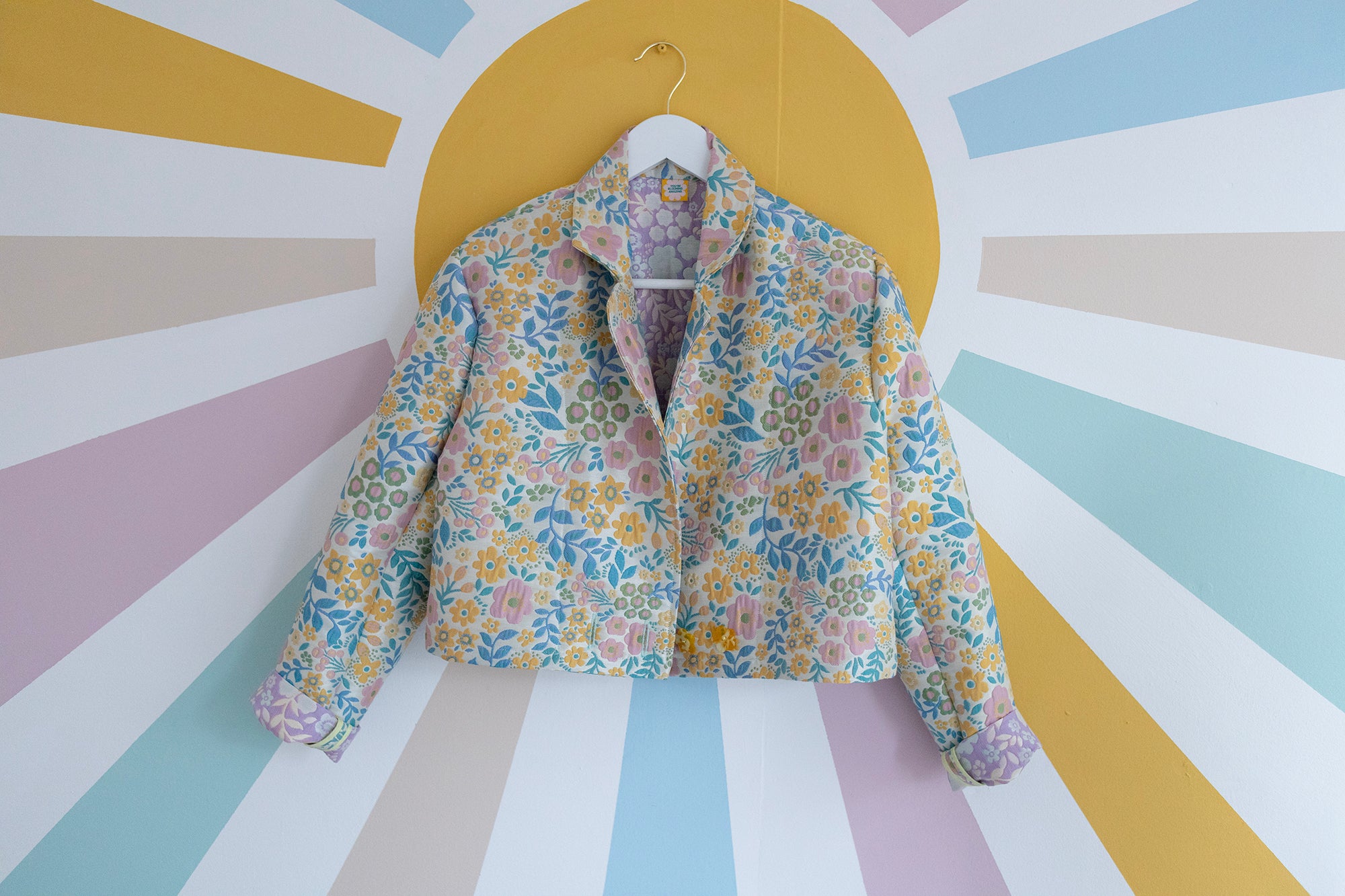 Cropped Un-Lined Heather Blazer Sewing Hack