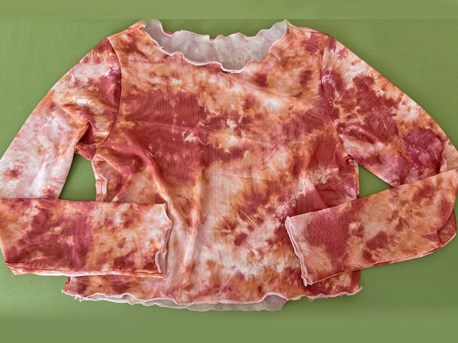 How to sew a lettuce hem