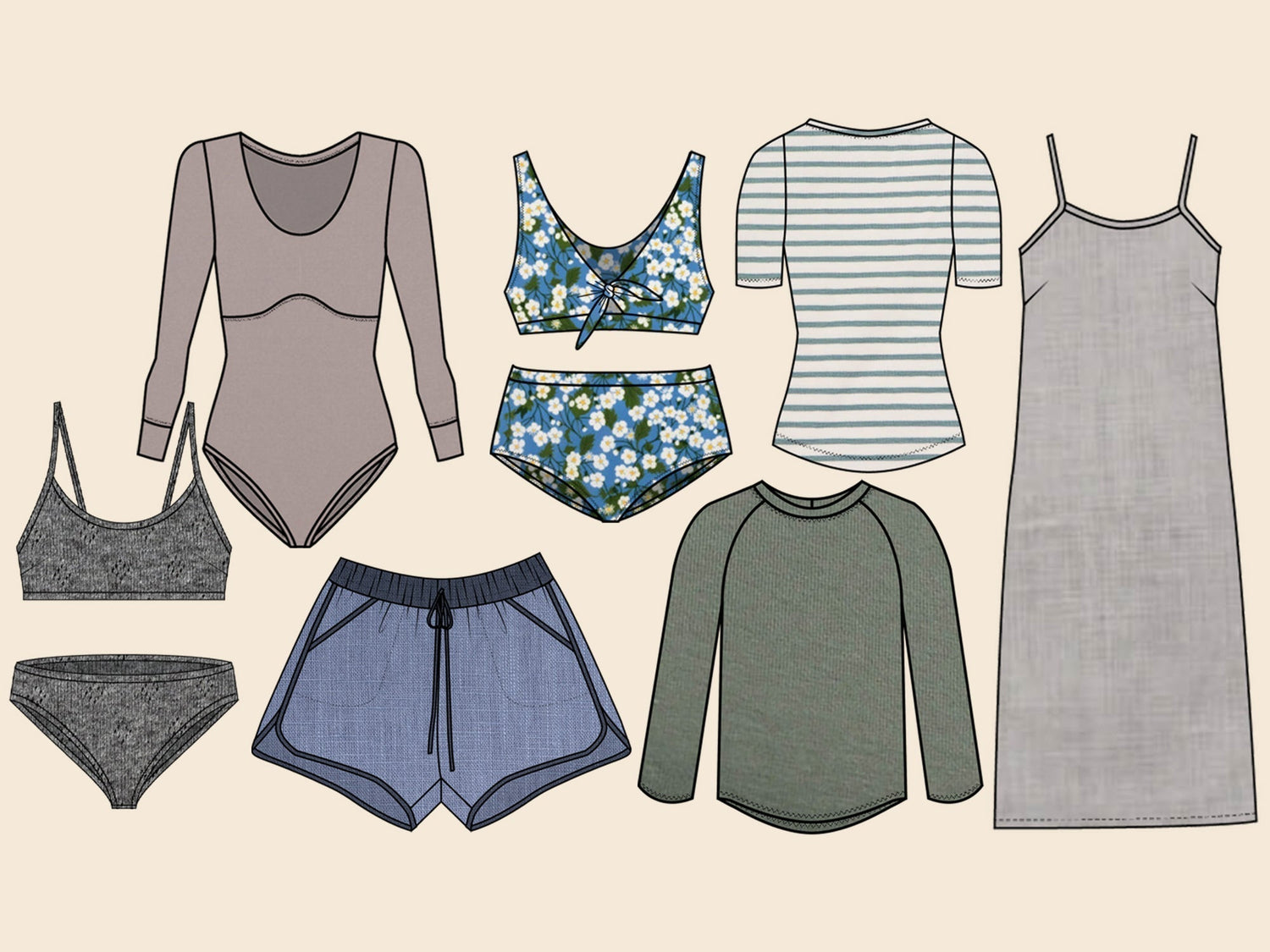 Wardrobe Essential Sewing Patterns