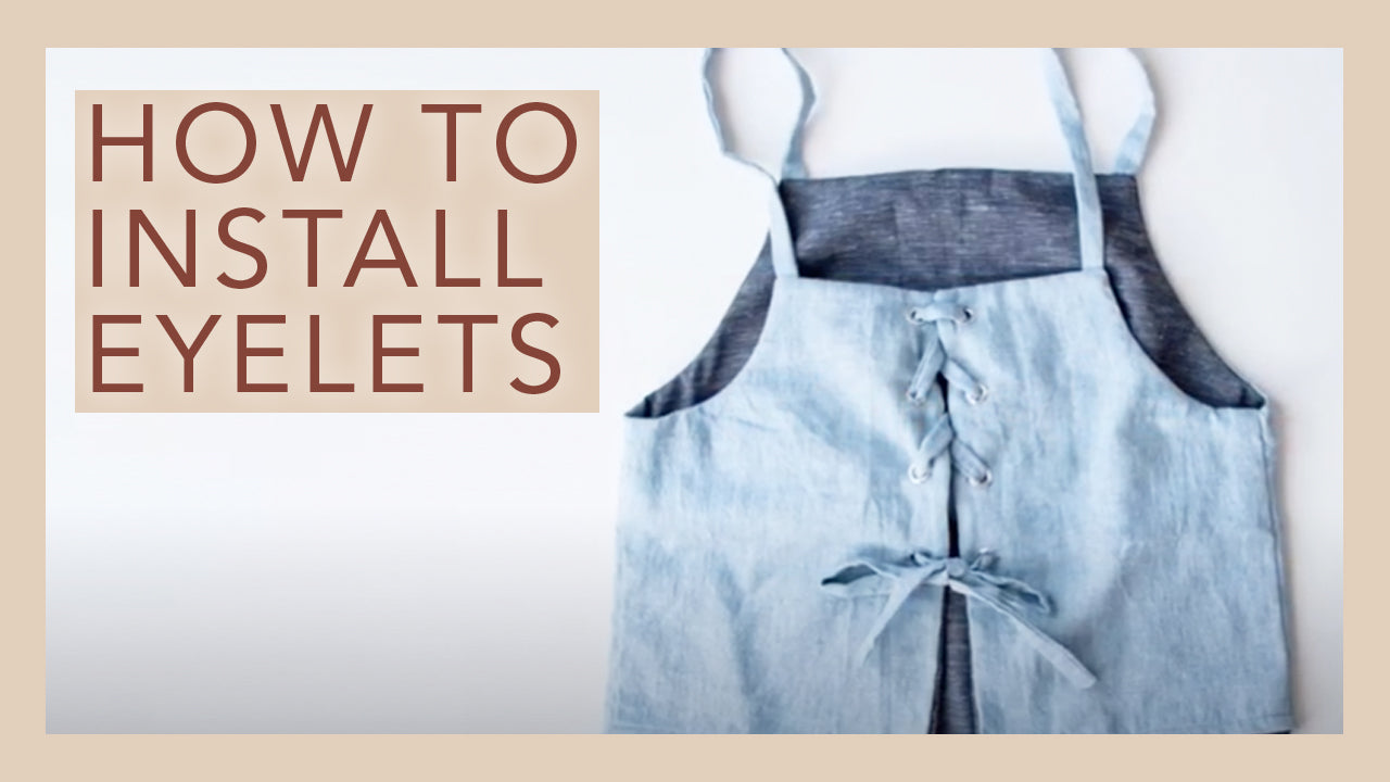 YoutTube Video Tutorial How to Install Eyelets