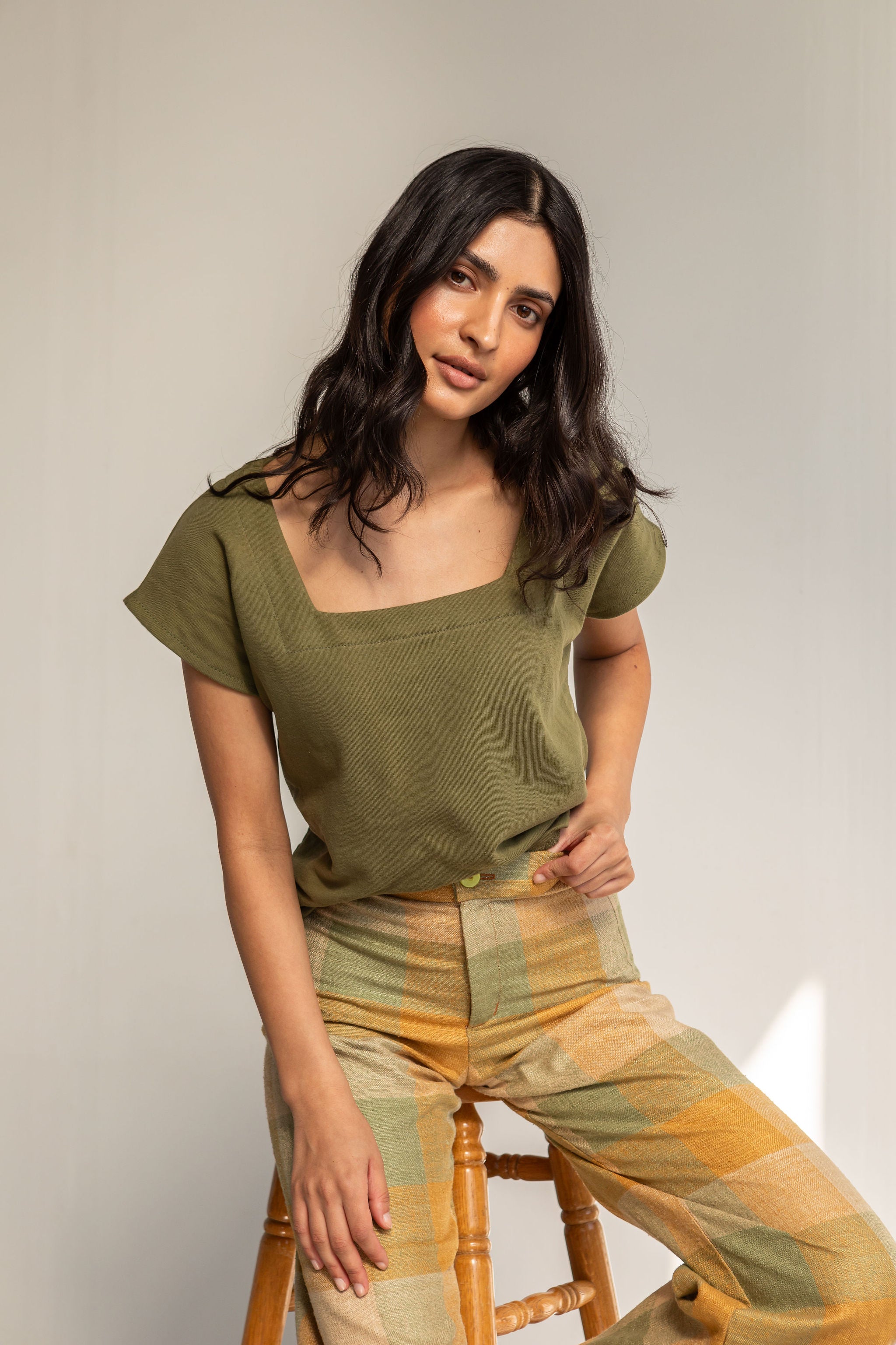 Square Neck Top - PDF Pattern