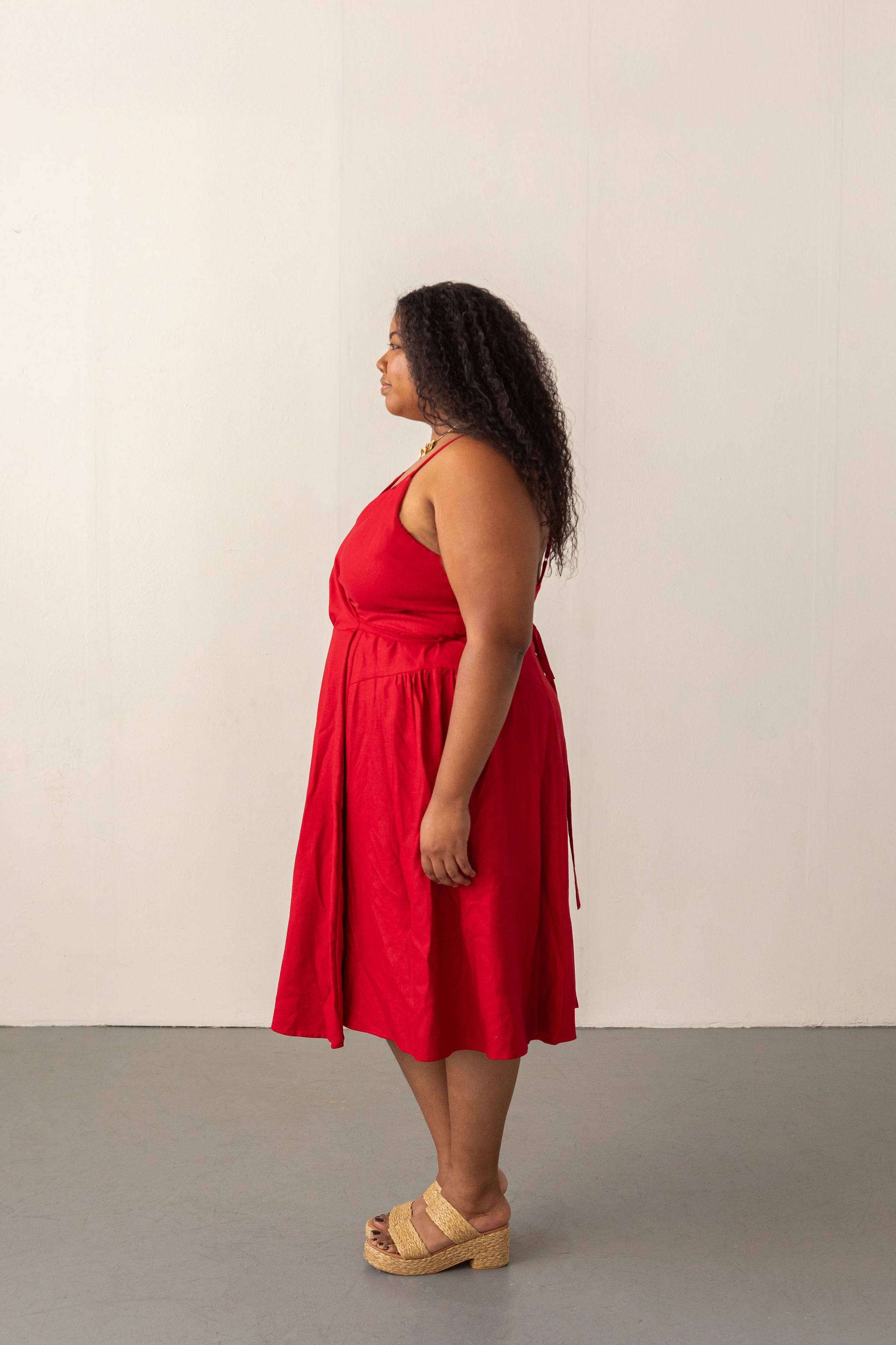 Wren Wrap Dress - PDF Pattern