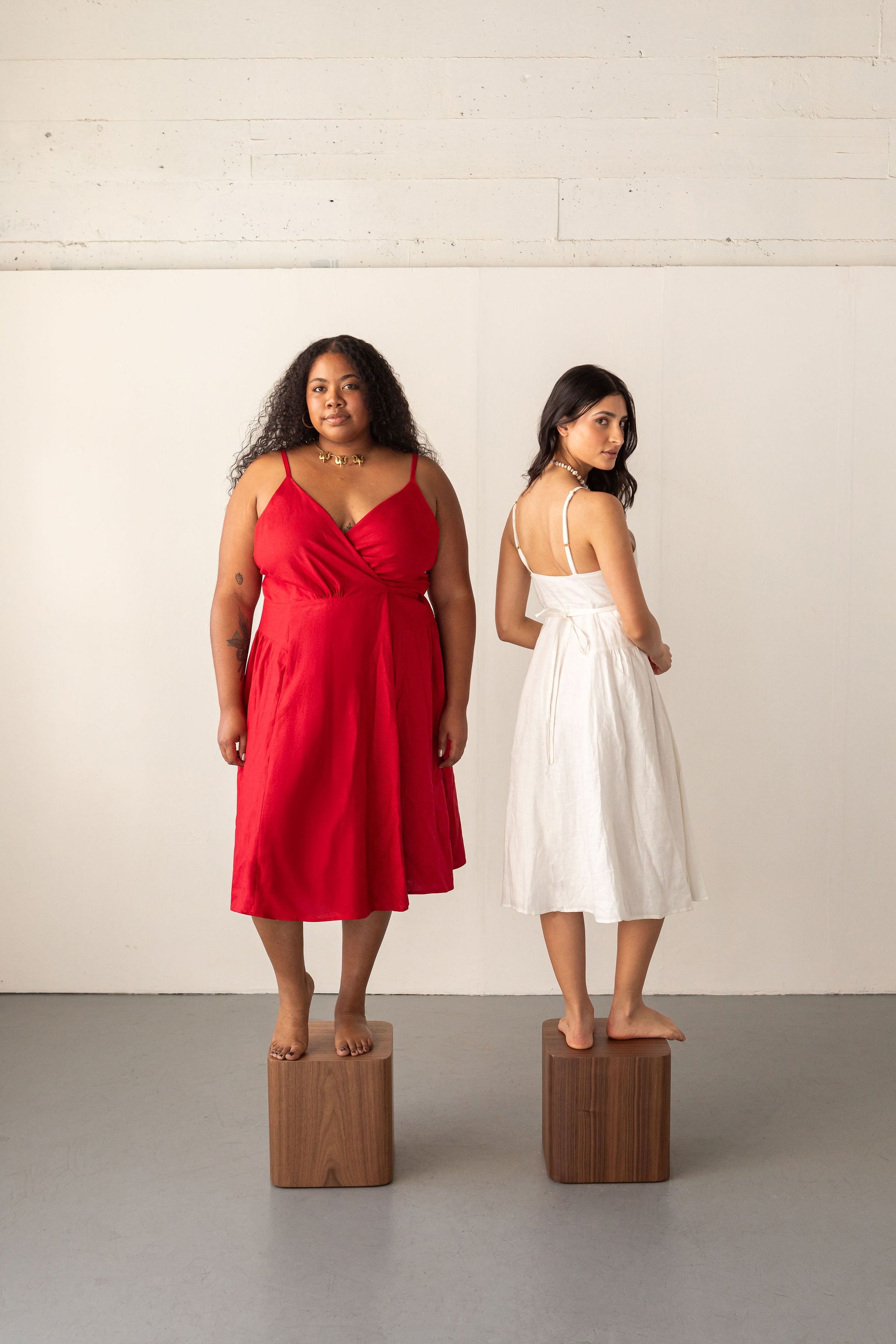 Wren Wrap Dress - PDF Pattern
