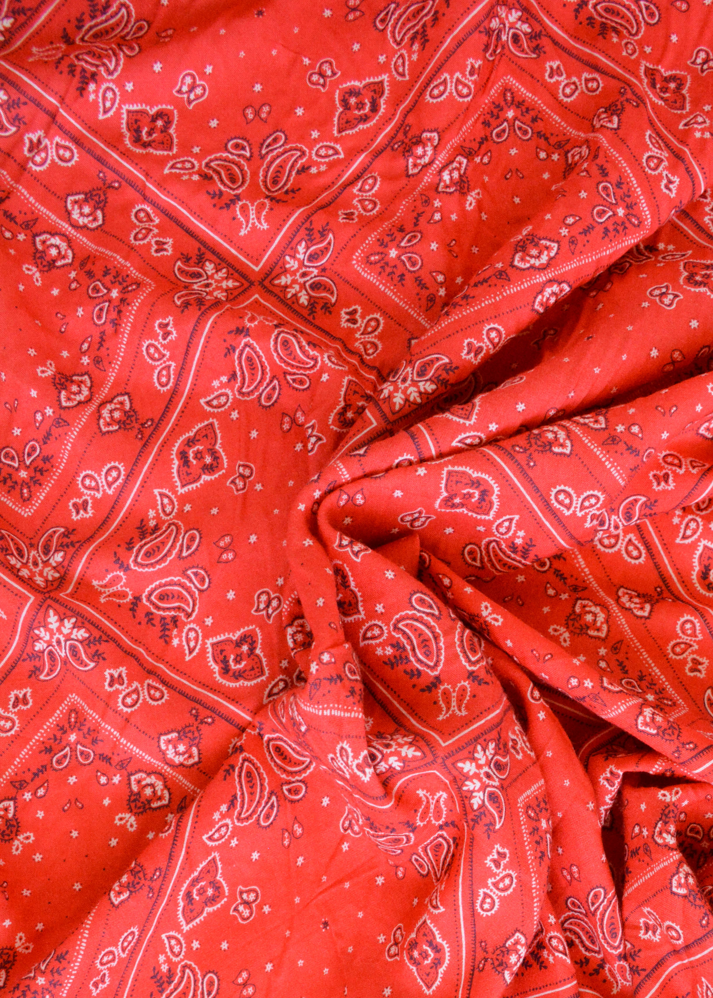 Bias Bandana Bonanza Rayon Fabric
