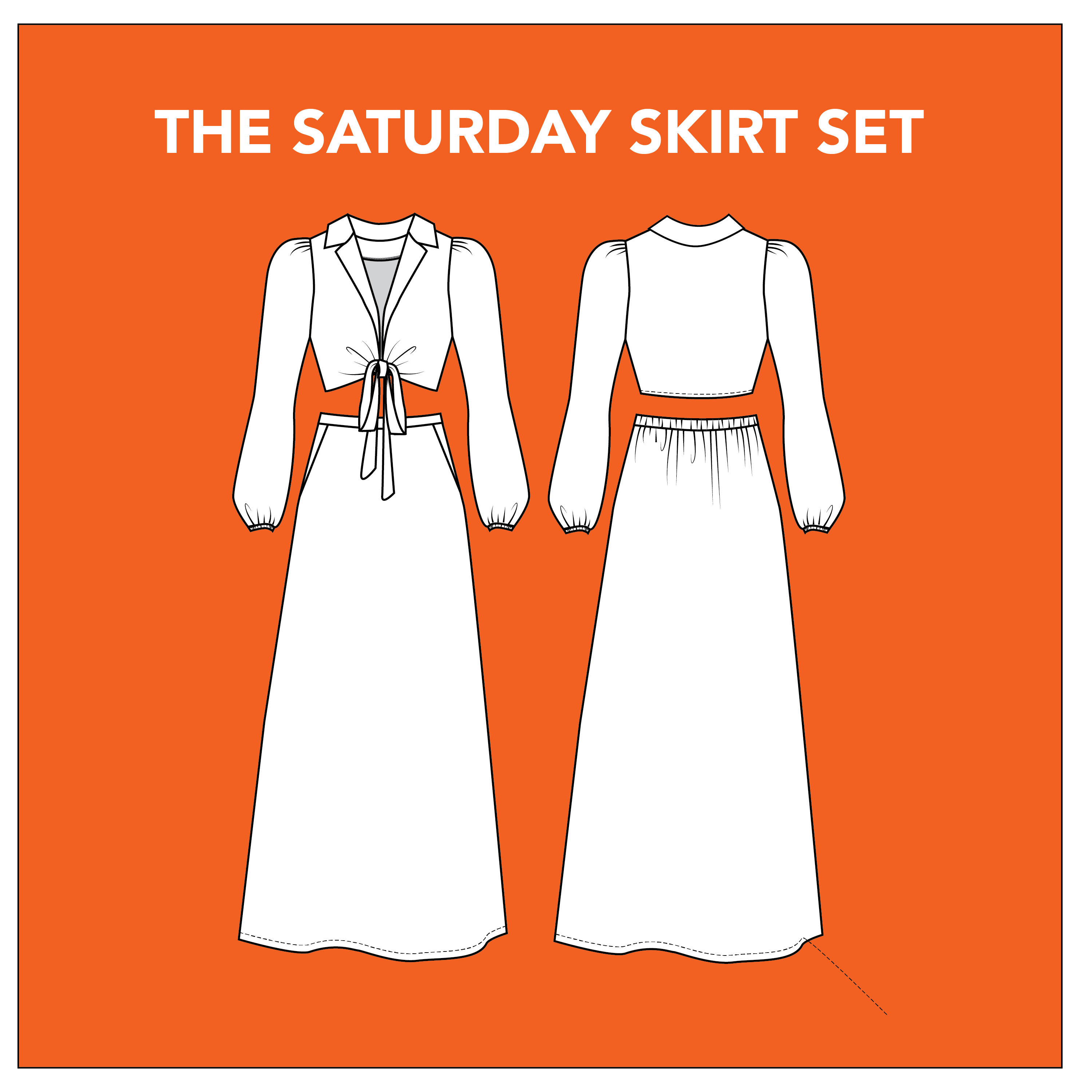 Saturday Skirt Set Fit Page