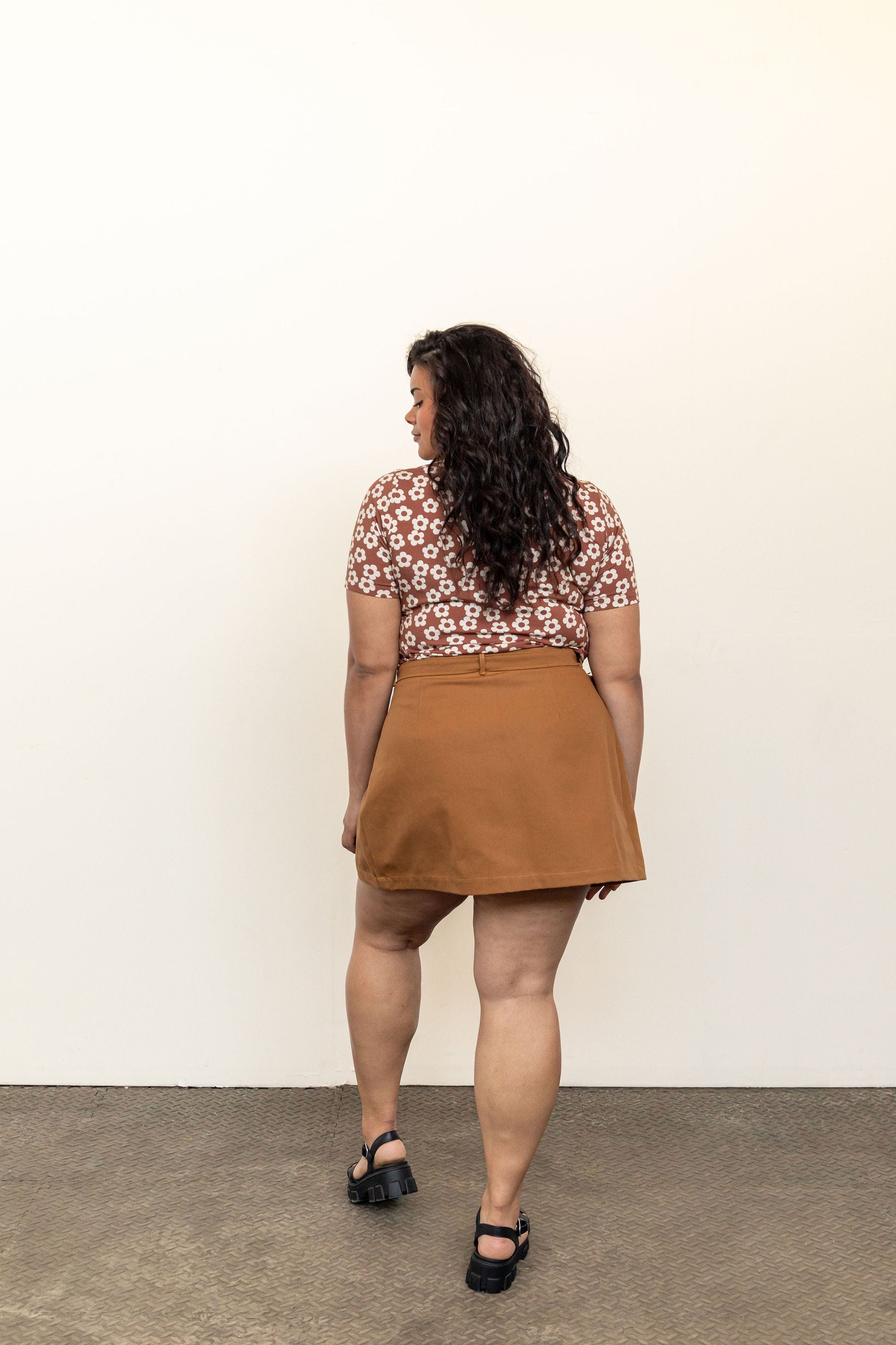 Bernadette Skirt - Printed Pattern