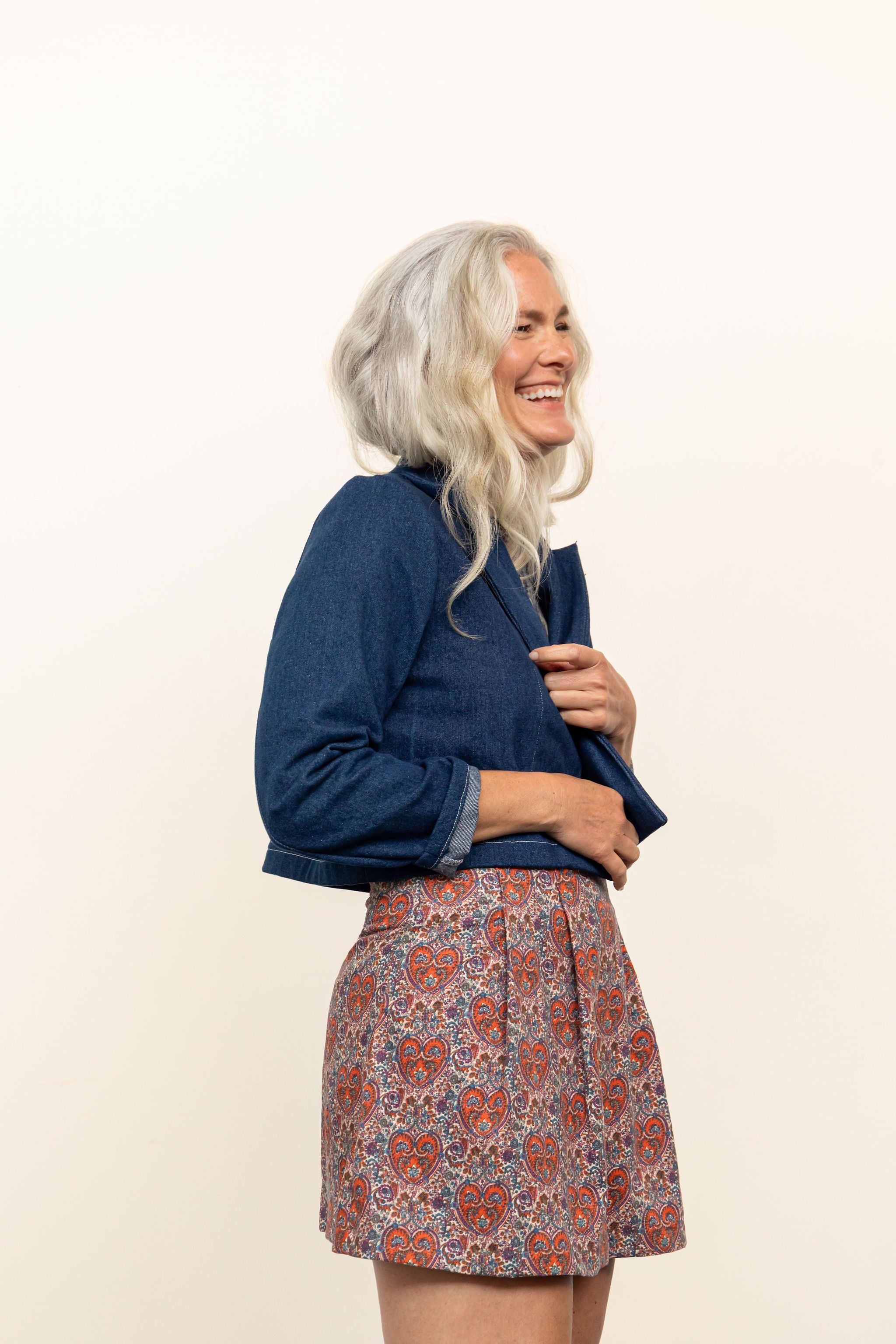 Bernadette Skirt - Printed Pattern