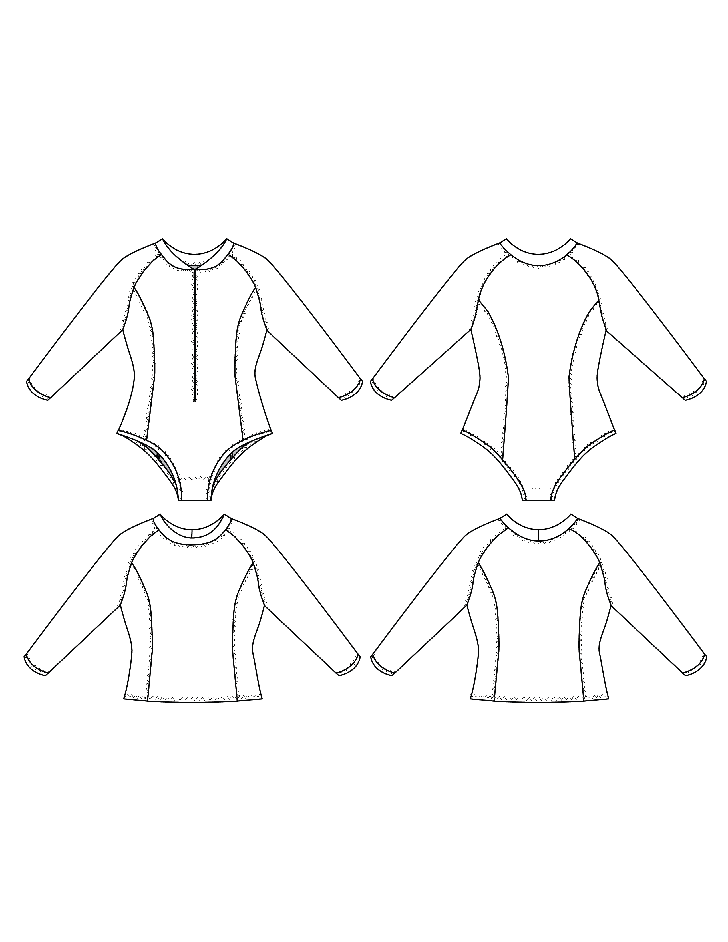 Jia Surfsuit - PDF Pattern