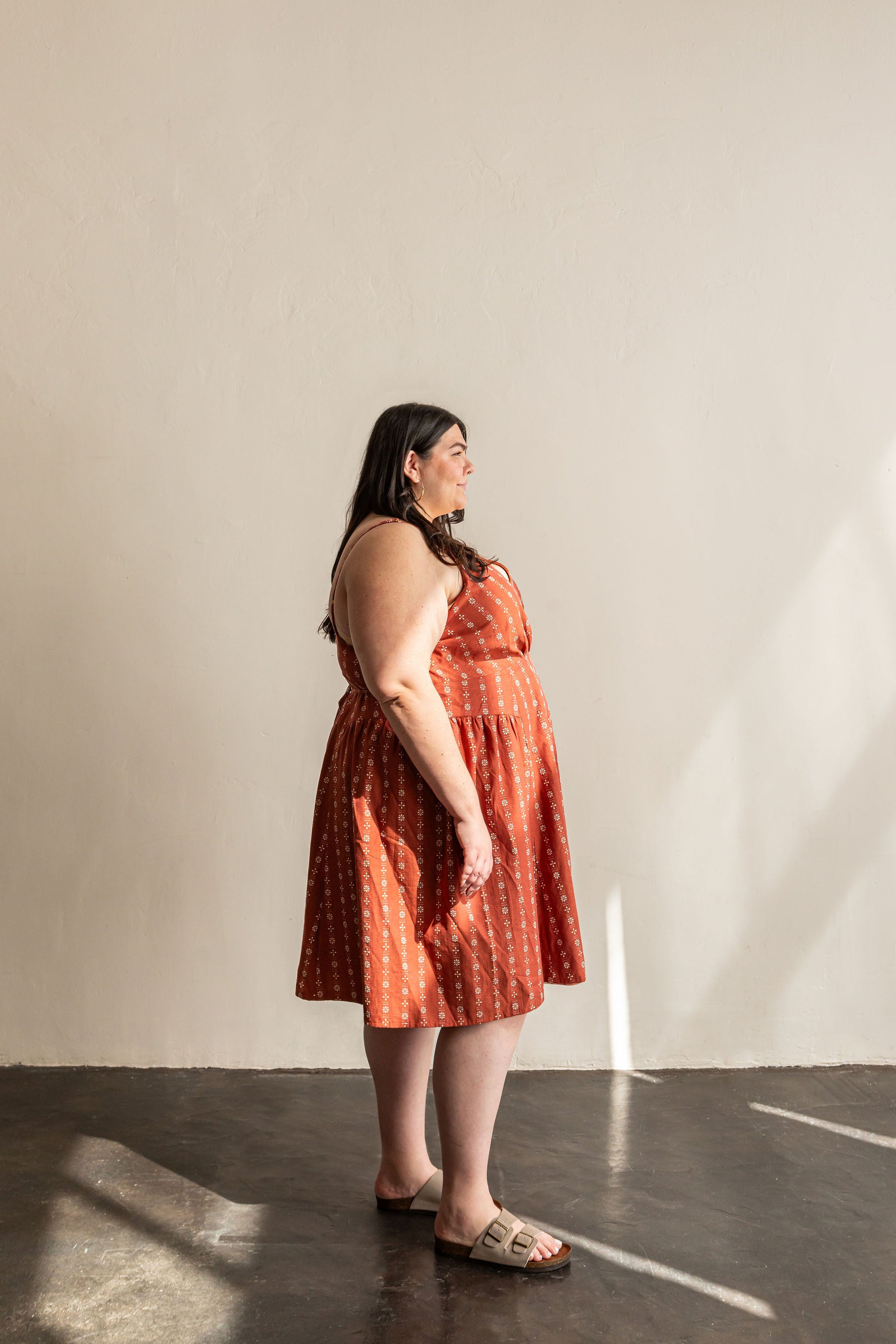 Wren Wrap Dress - PDF Pattern