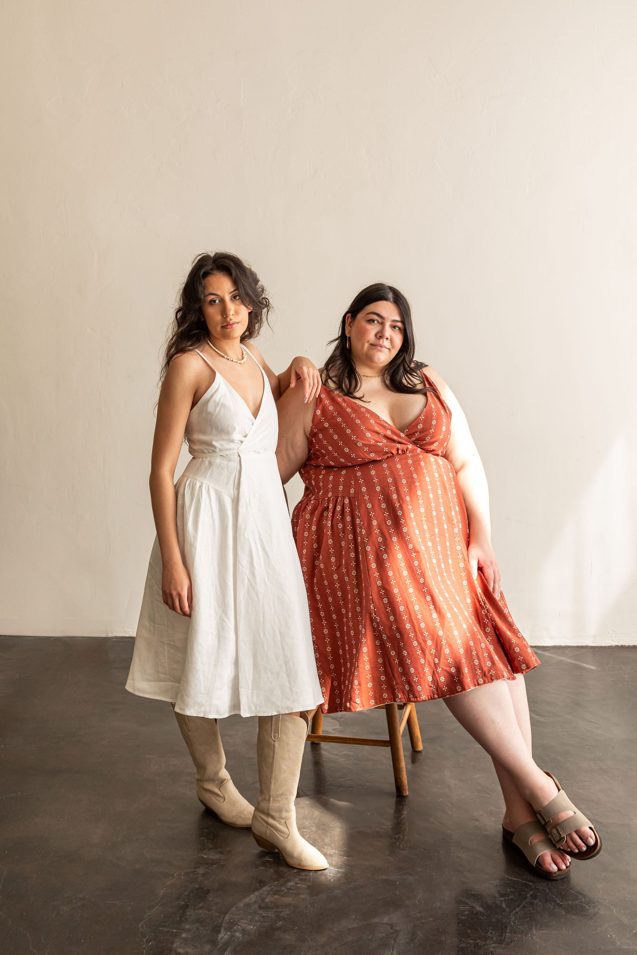 Wren Wrap Dress - PDF Pattern