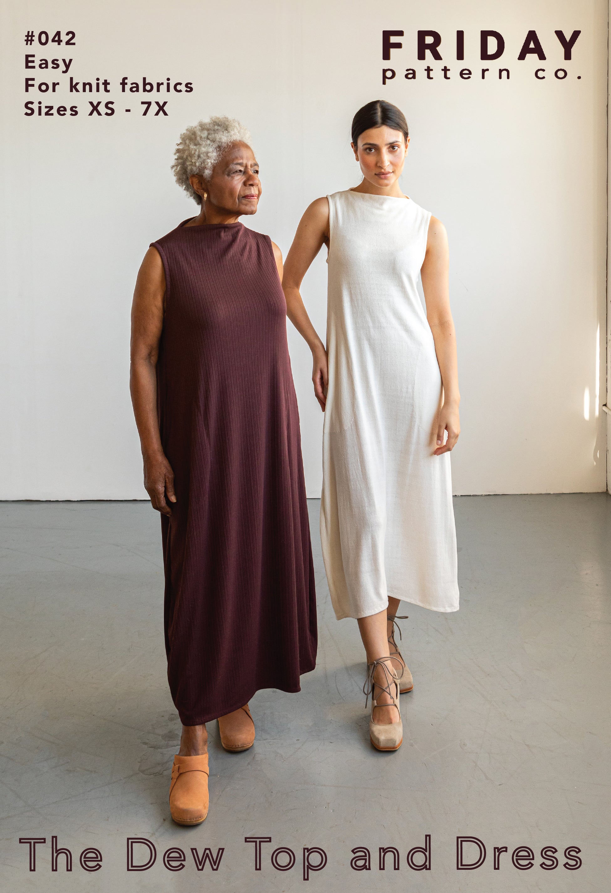 Dew Top and Dress - Printed Pattern