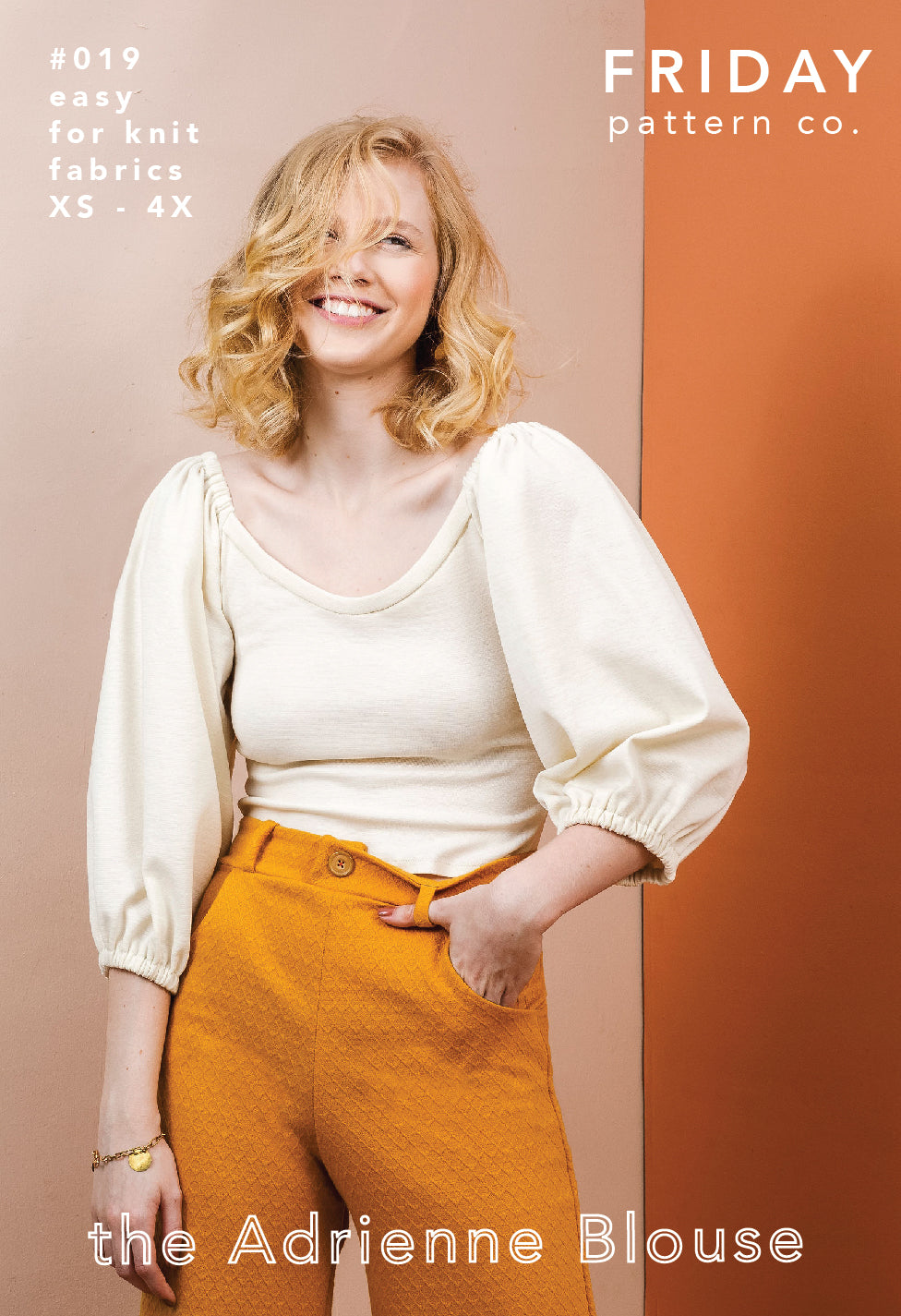 Adrienne Blouse Printed Pattern