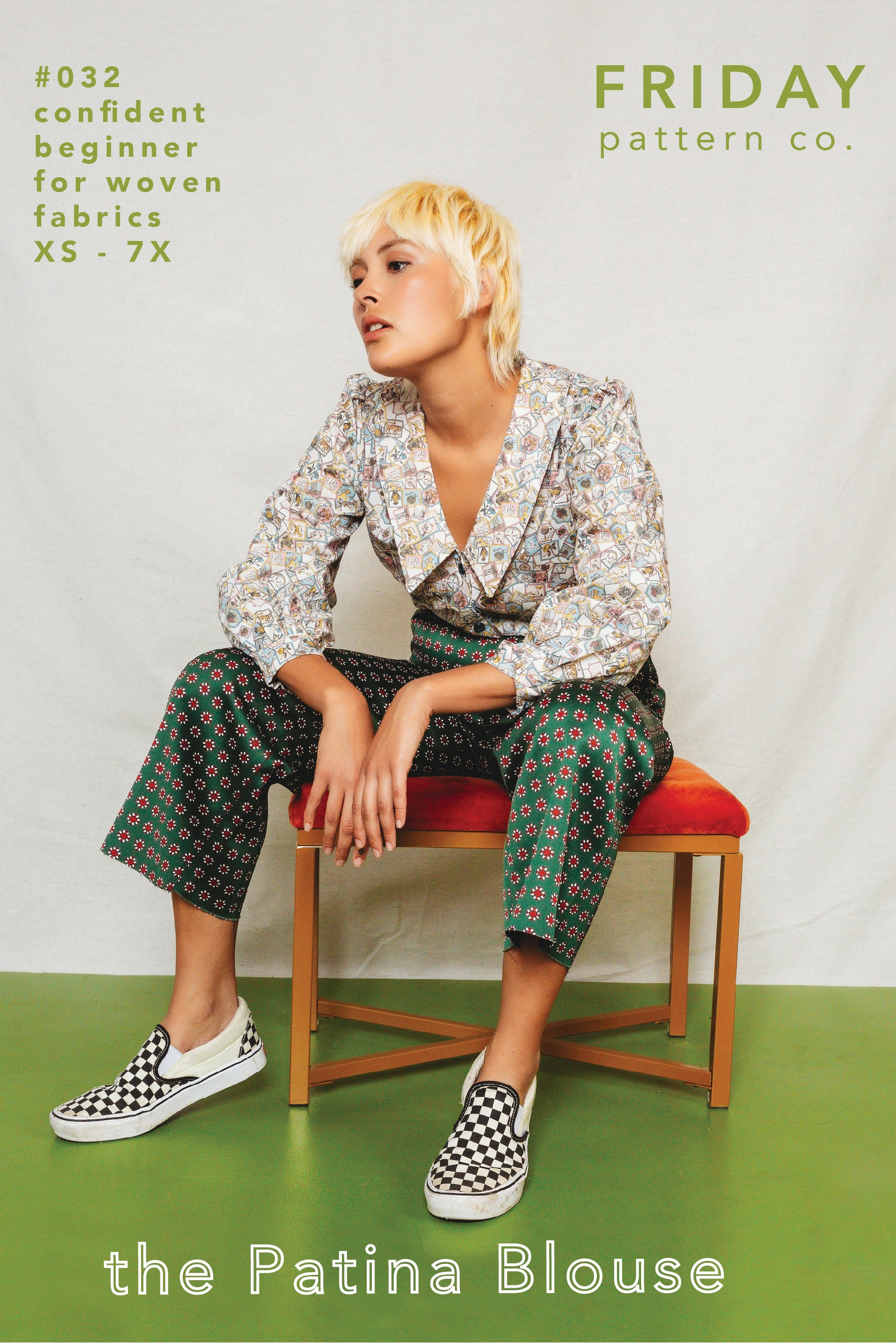 Patina Blouse - Printed Pattern