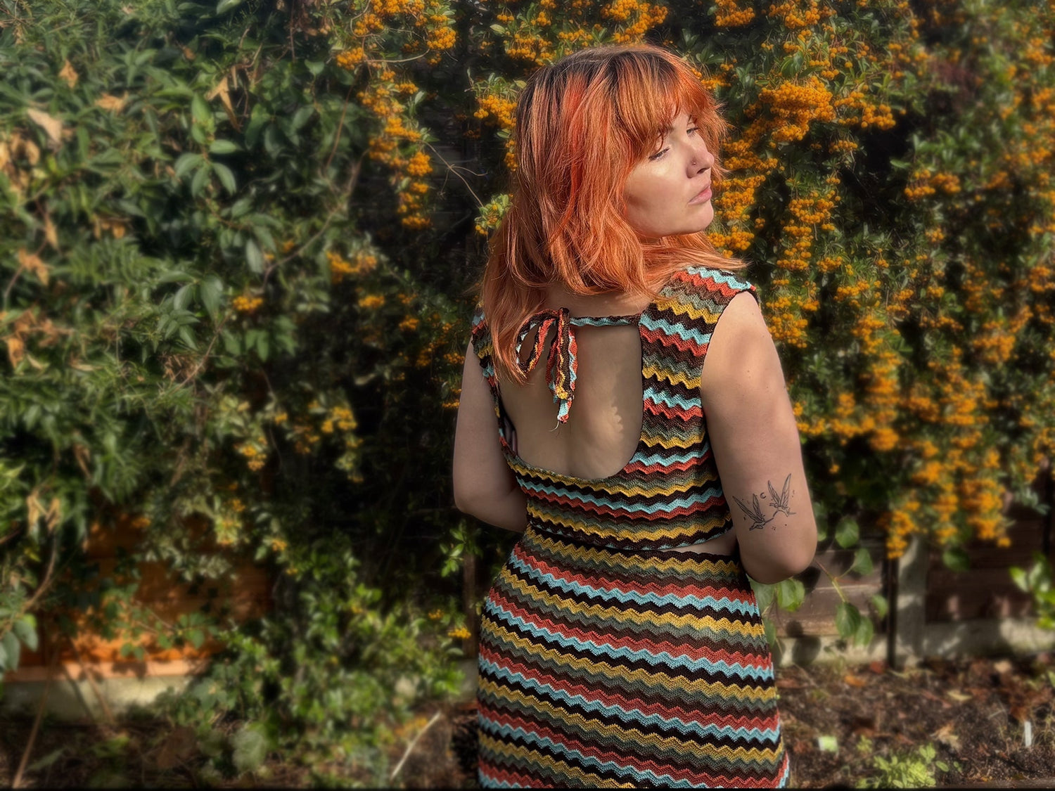 Collins Dress Top and Skirt Sewing Hack