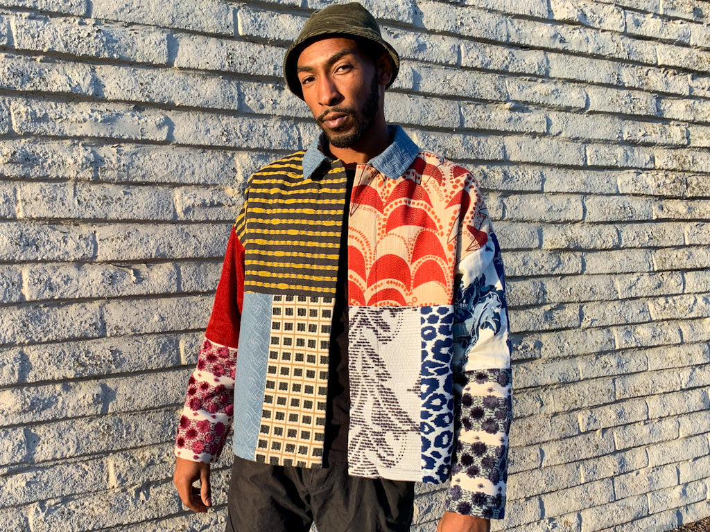 Scrap Fabric Ilford Jacket by Brian Johnson (@ambitious_bjohn)