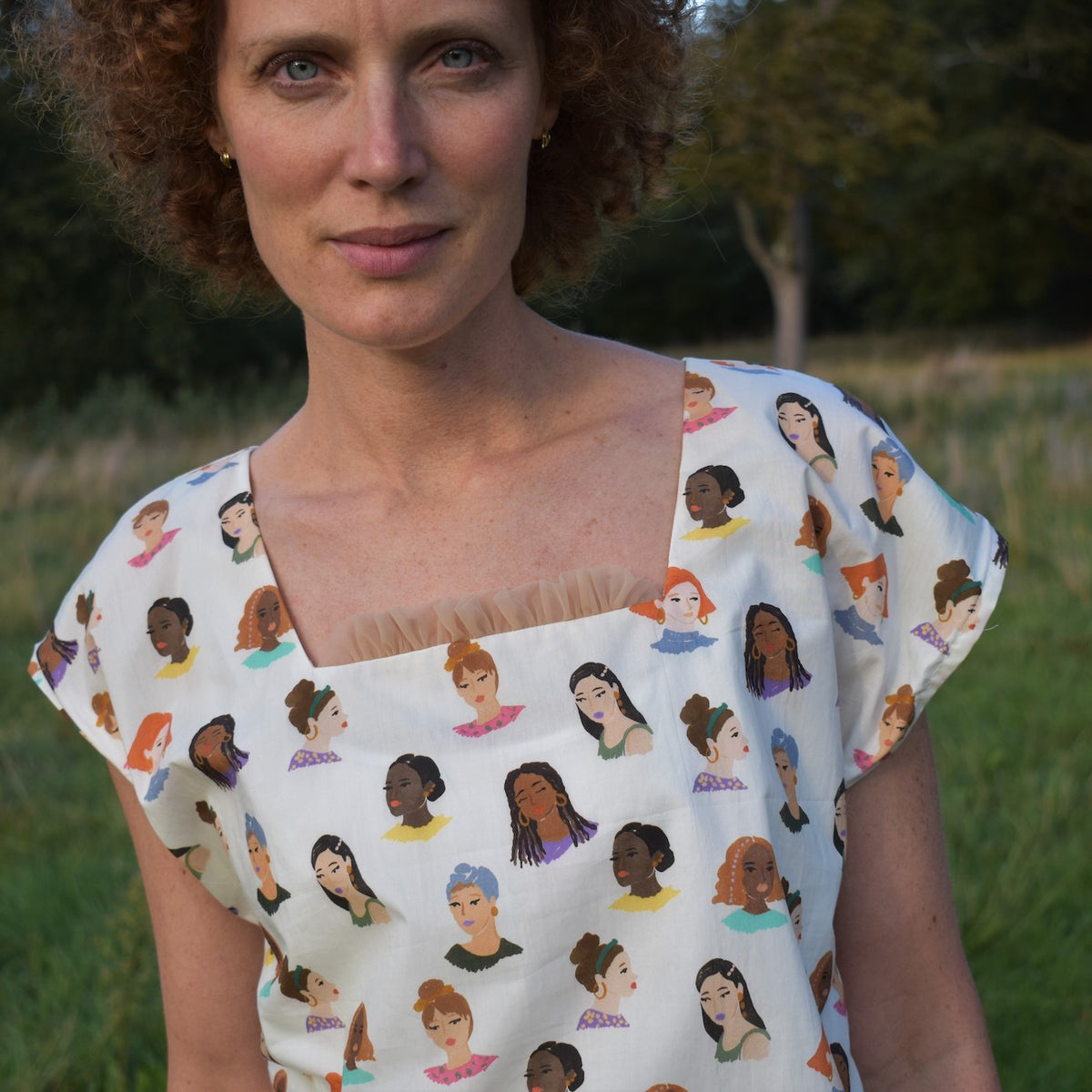 Guest Post: Mijke Makes the Cutest Square Neck Top Ever