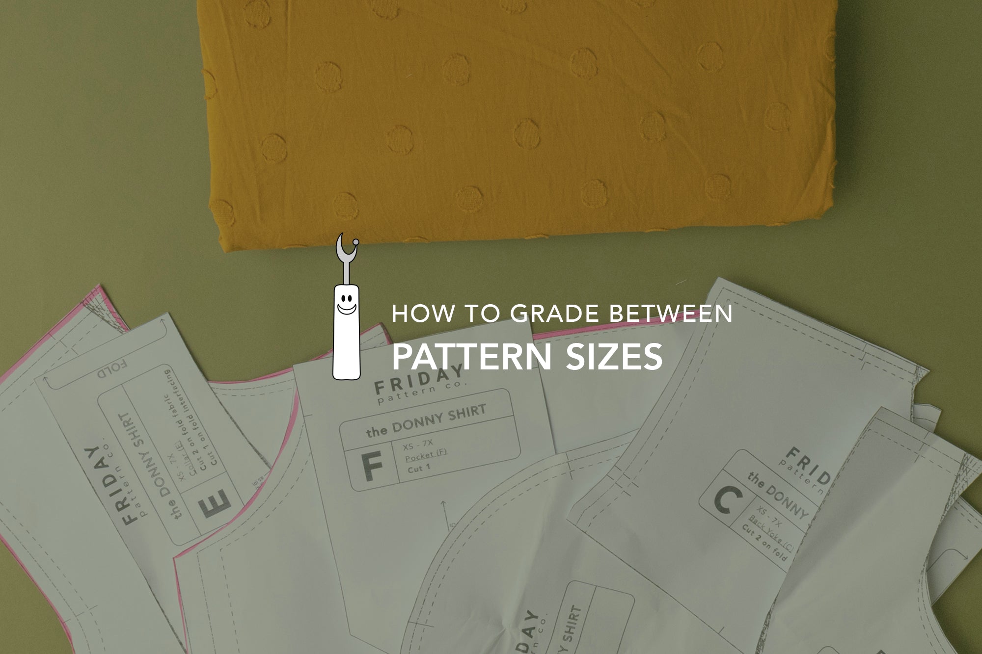 How to Grade Between Pattern Sizes