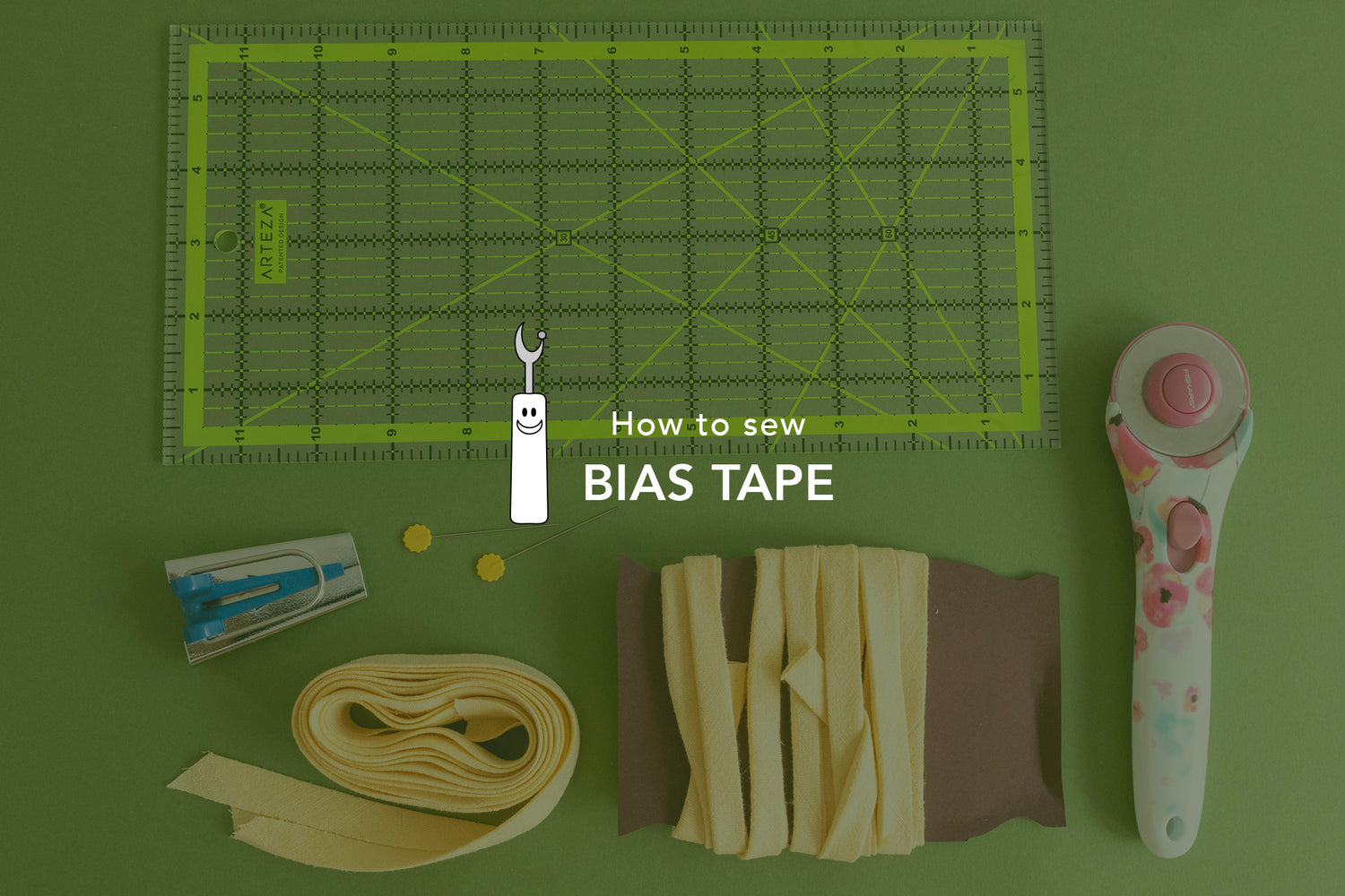 How to Sew Double-Fold Bias Tape