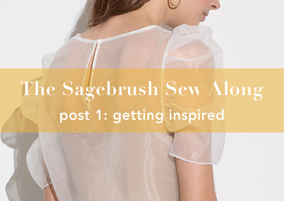 Sagebrush Sewalong Post 1: Getting Inspired
