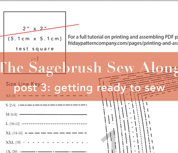 Sagebrush Sewalong Post 3: Getting Ready to Sew