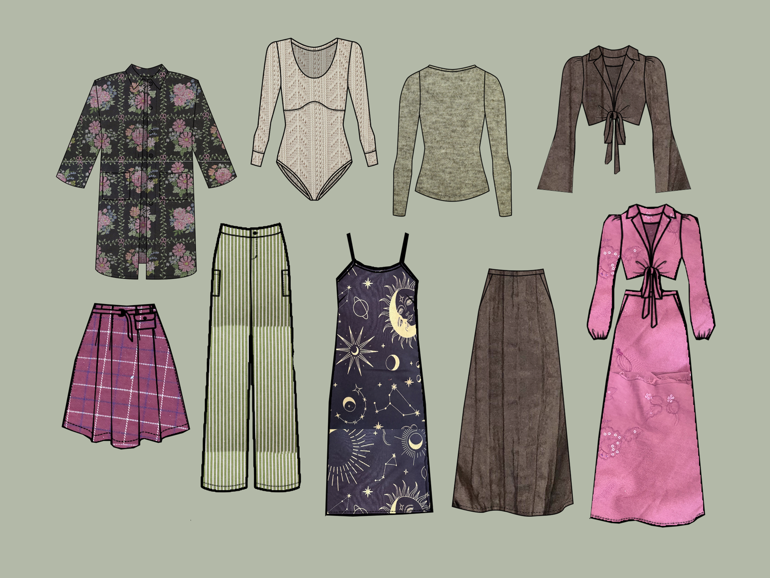 Friday Spring Capsule Wardrobe - Paige
