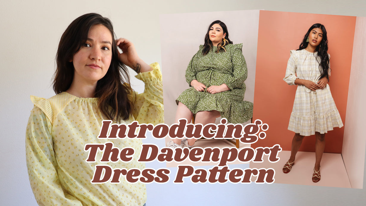 Introducing; The Davenport Dress Pattern