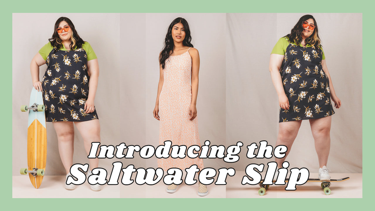 Introducing the Saltwater Slip Dress!