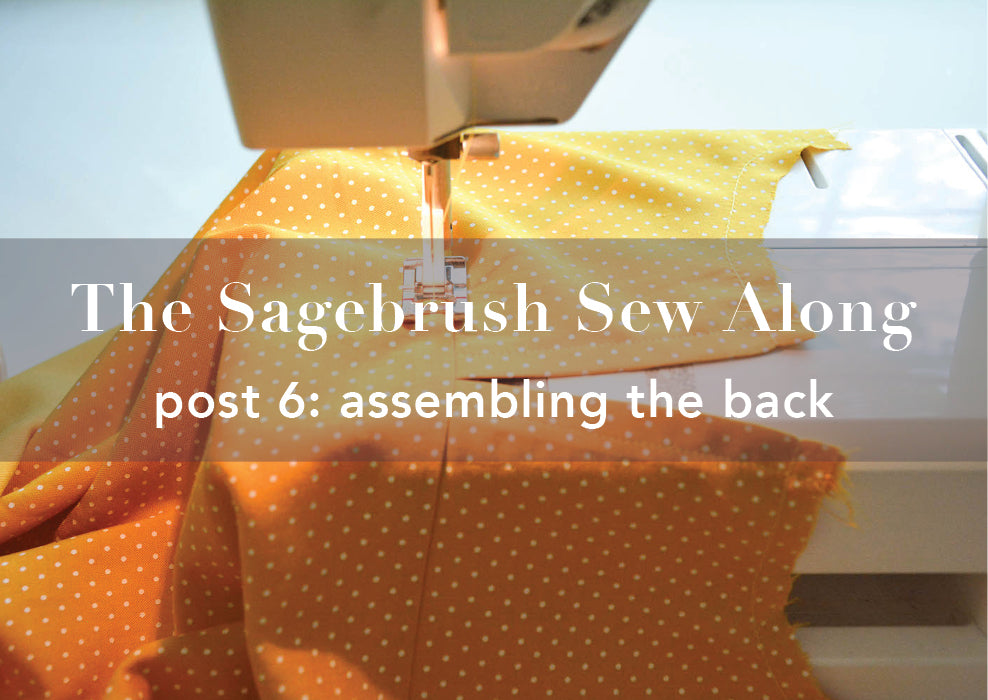 Sagebrush Sewalong Post 6: Assembling the Back