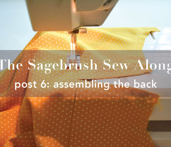Sagebrush Sewalong Post 6: Assembling the Back