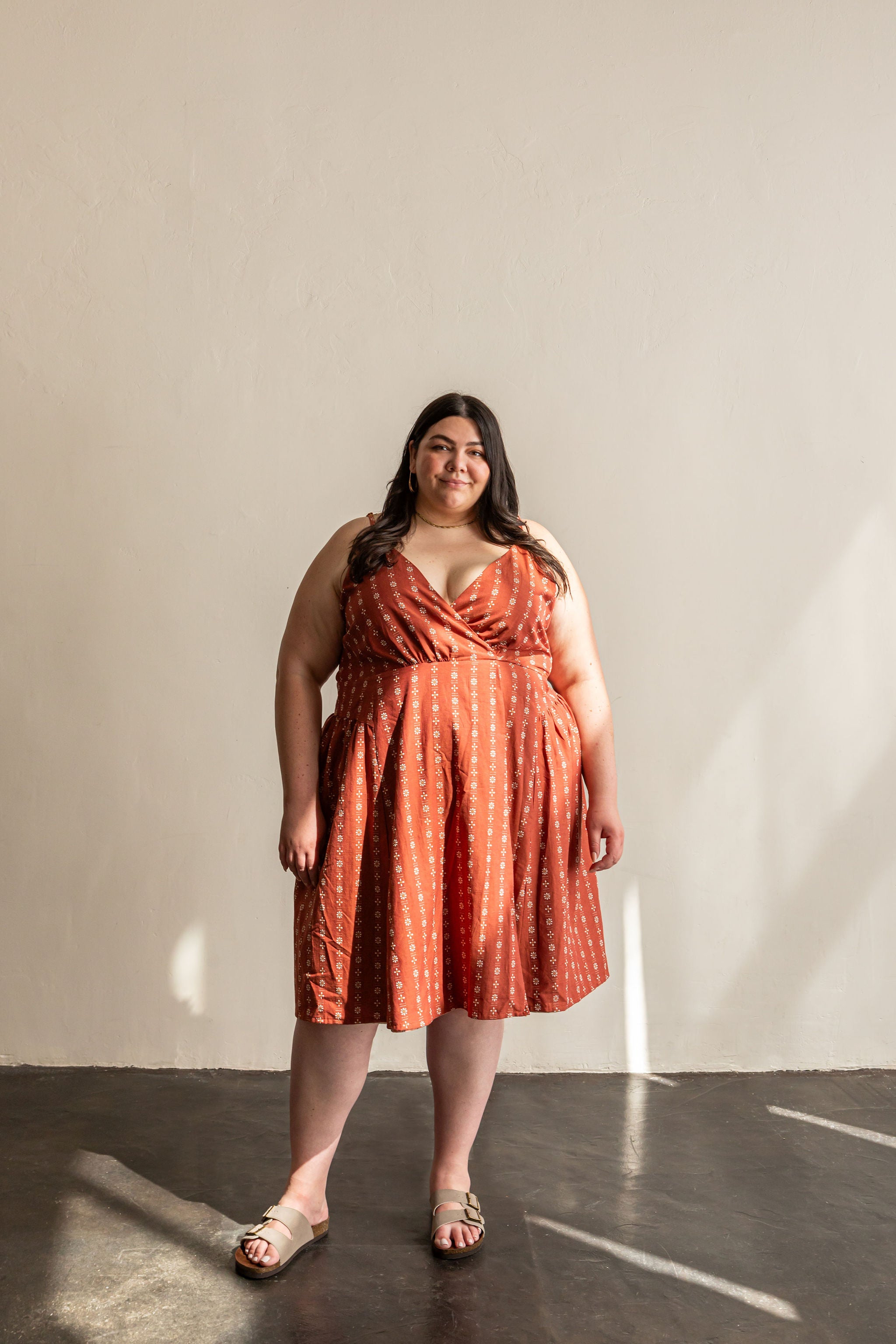Wren Wrap Dress - PDF Pattern
