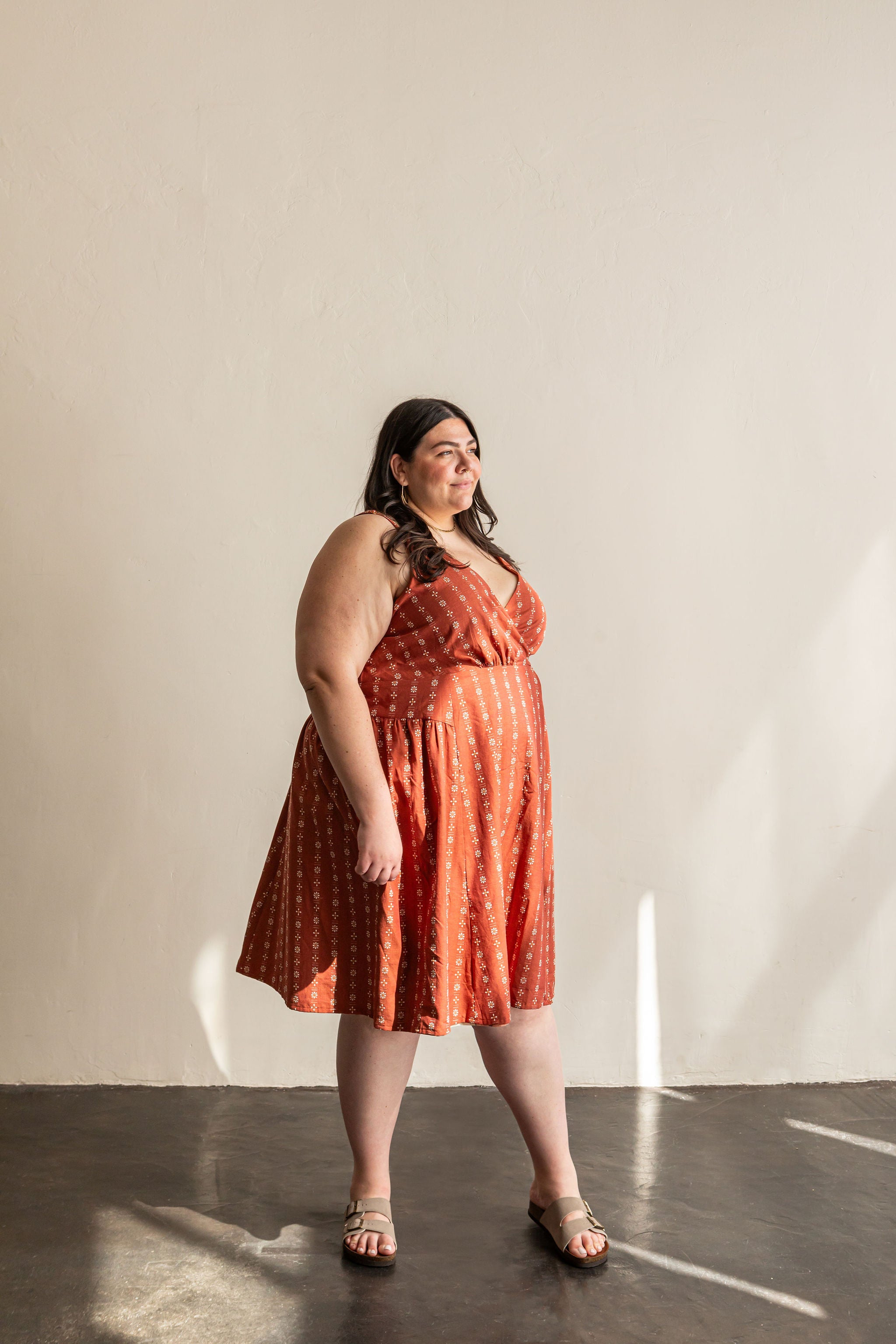 Wren Wrap Dress - PDF Pattern