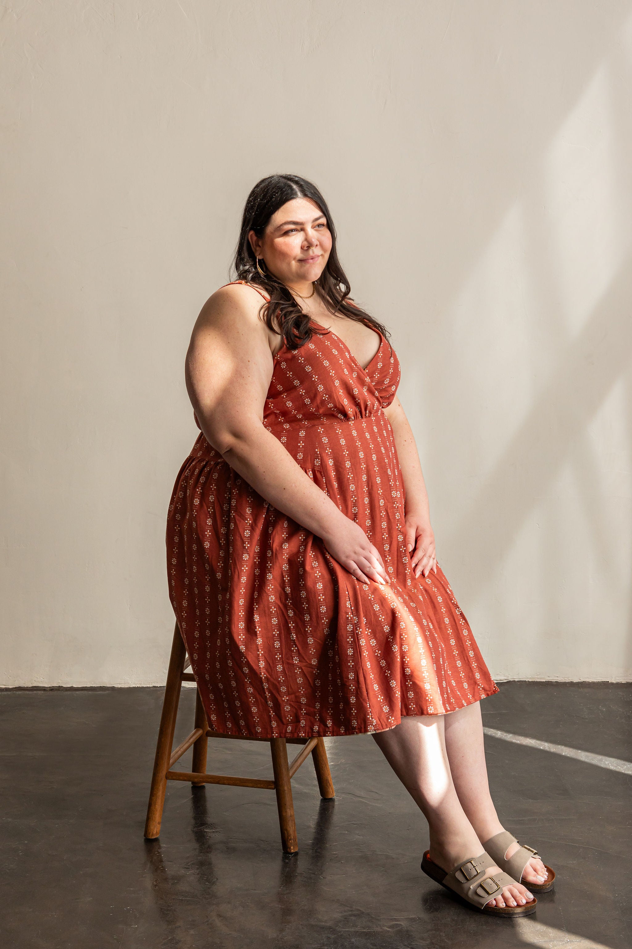 Wren Wrap Dress - PDF Pattern