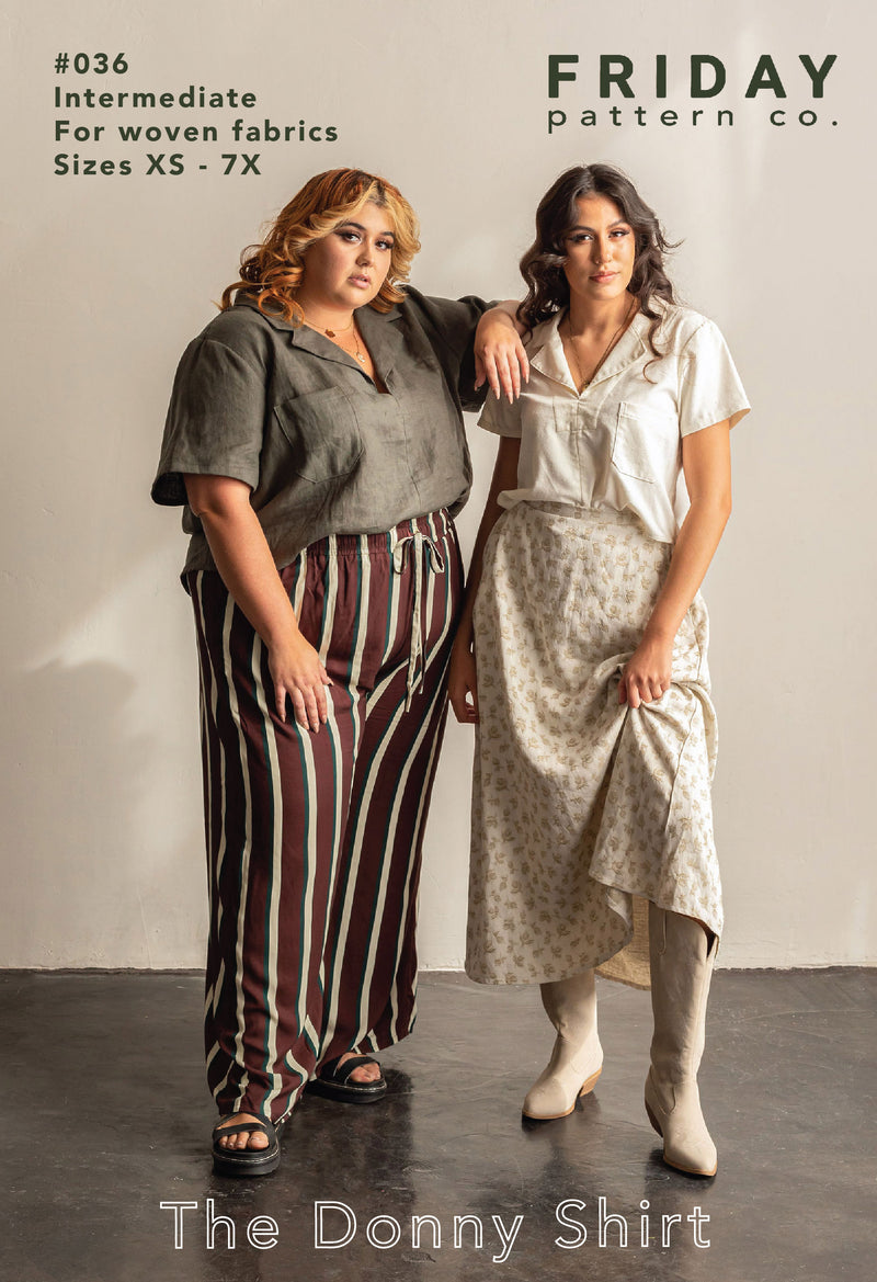 Donny Shirt Printed Pattern