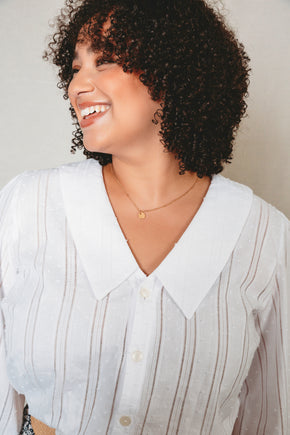 Patina Blouse - Printed Pattern