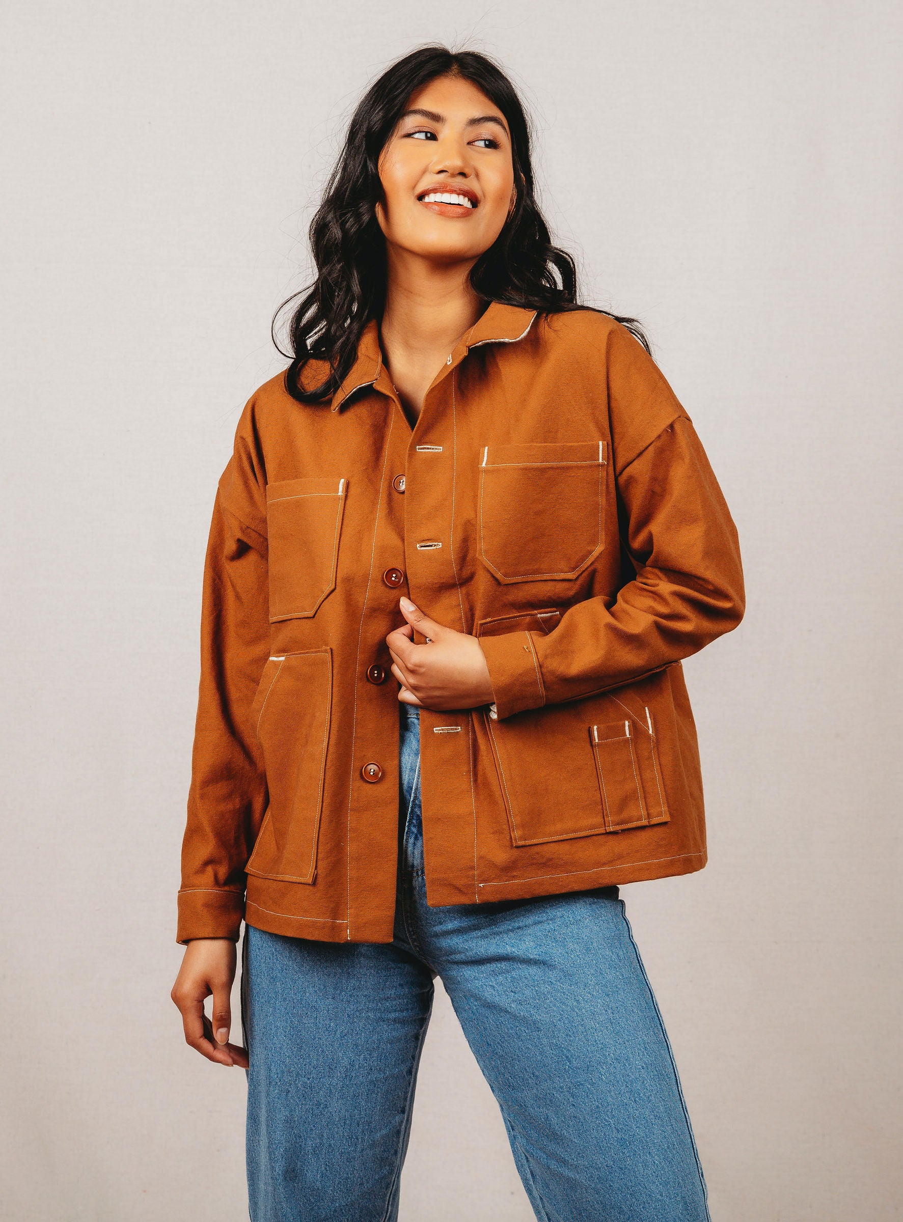 The Audrey Jacket Sewing Pattern, by Seamwork