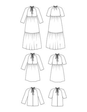 Wilder Gown - Printed Pattern