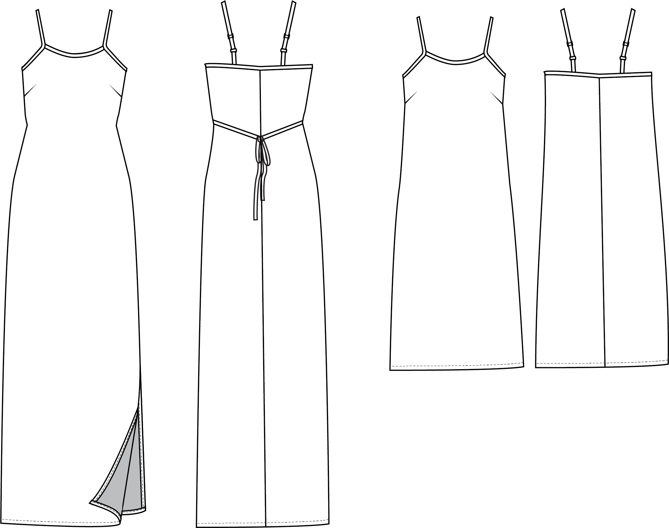 Saltwater Slip Dress - PDF Pattern