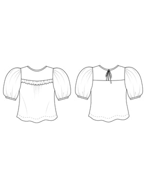 Sagebrush Top - PDF Pattern