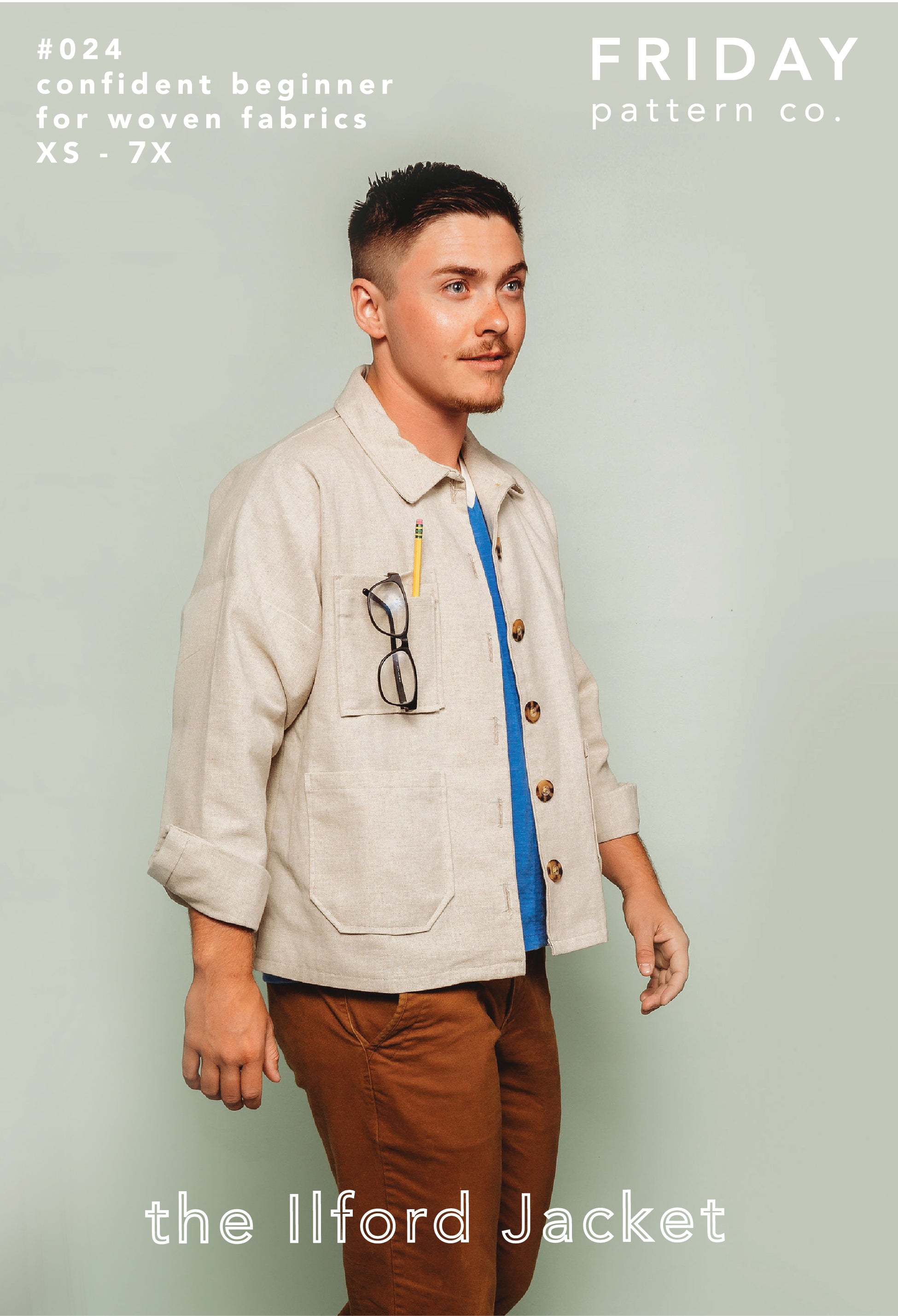 The Ilford Jacket - Printed Pattern